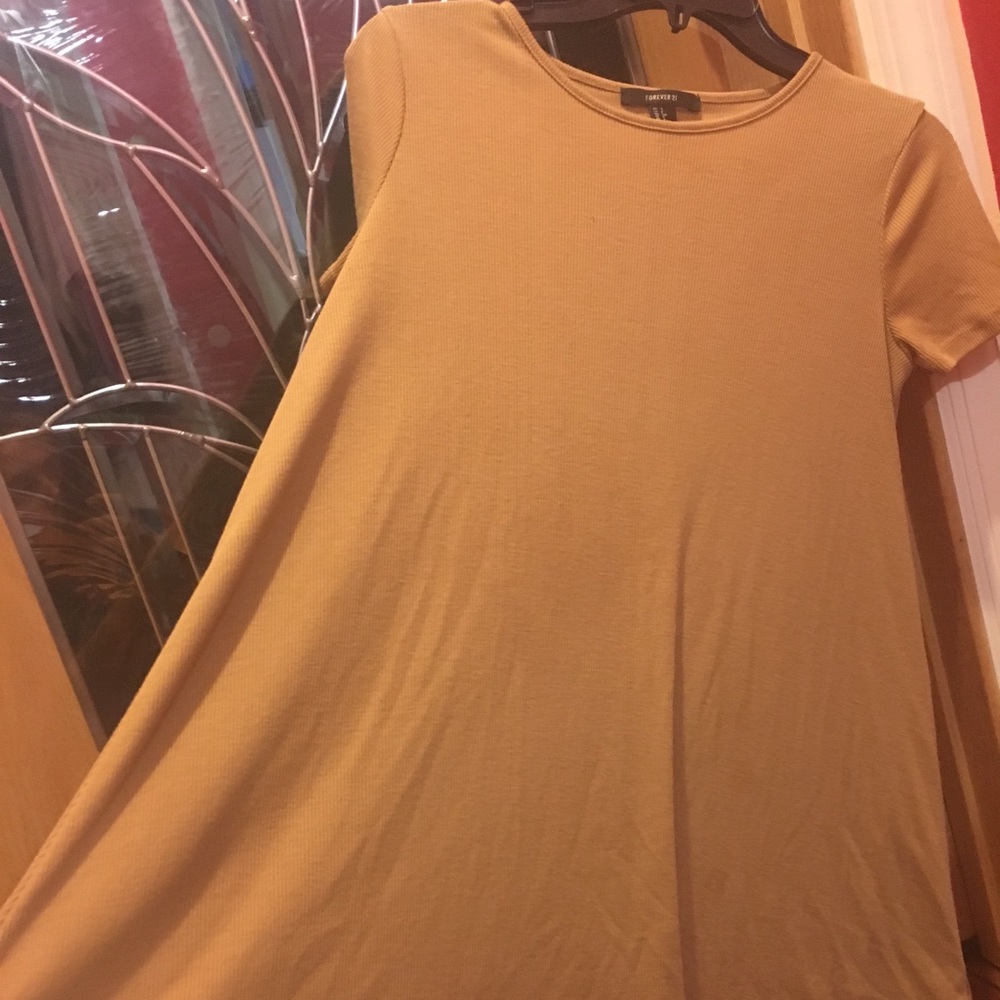 Light brown/tan Forever 21 dress